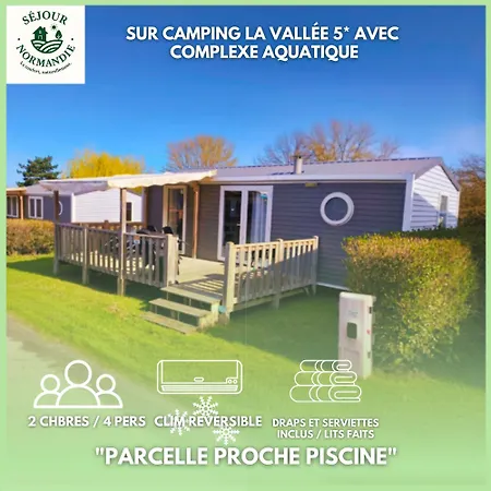 Houlgate-154- Mobilhome Cosy 4 Personnes 5 Etoiles