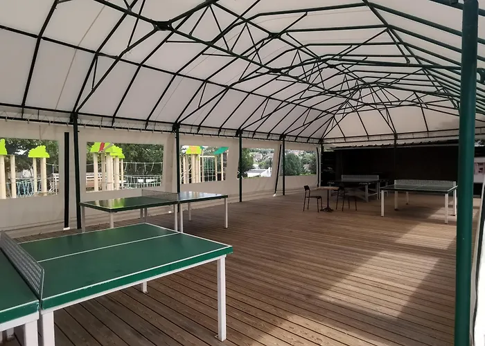 Houlgate-154- Mobilhome Cosy 4 Personnes 5 Etoiles 캠프장