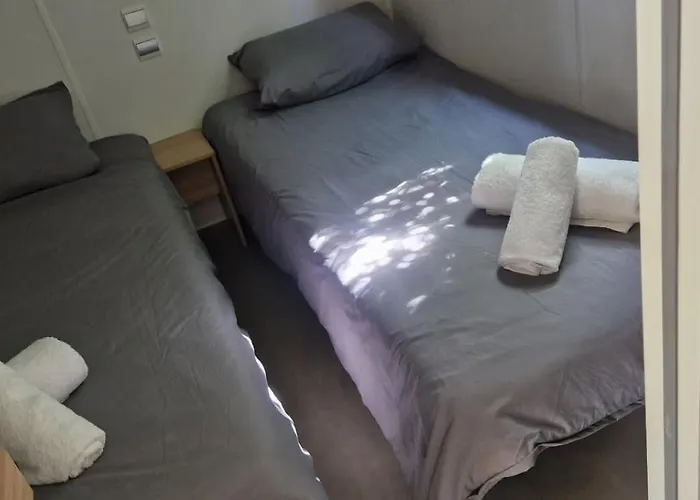 Houlgate-154- Mobilhome Cosy 4 Personnes 5 Etoiles 캠프장 울가트